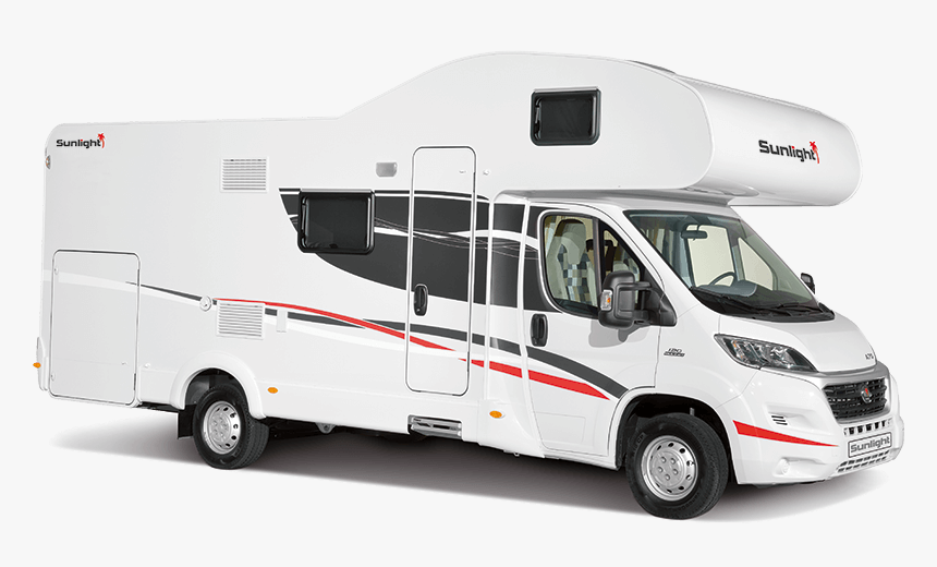 Driving a Motorhome - Sunlight Campervan, HD Png Download, Free Download