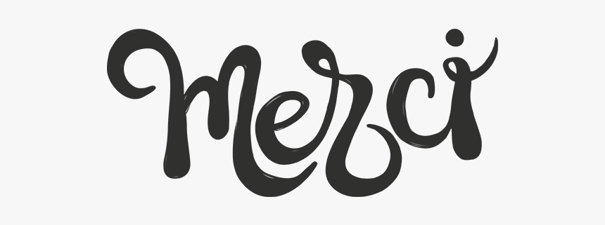 Merci Word Art Png - Merci Png, Transparent Png, Free Download