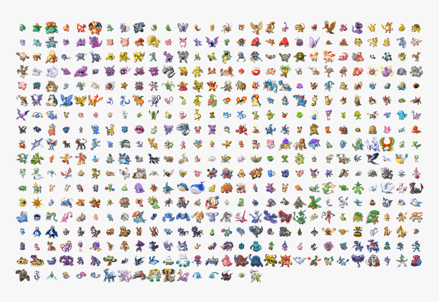 All Pokemon, HD Png Download, Free Download