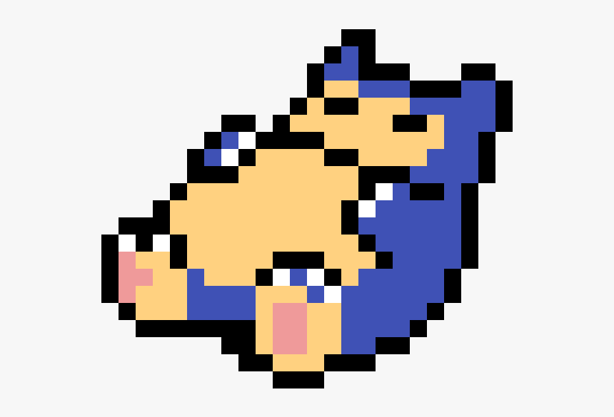 Pokemon Pixel Art Snorlax, HD Png Download, Free Download