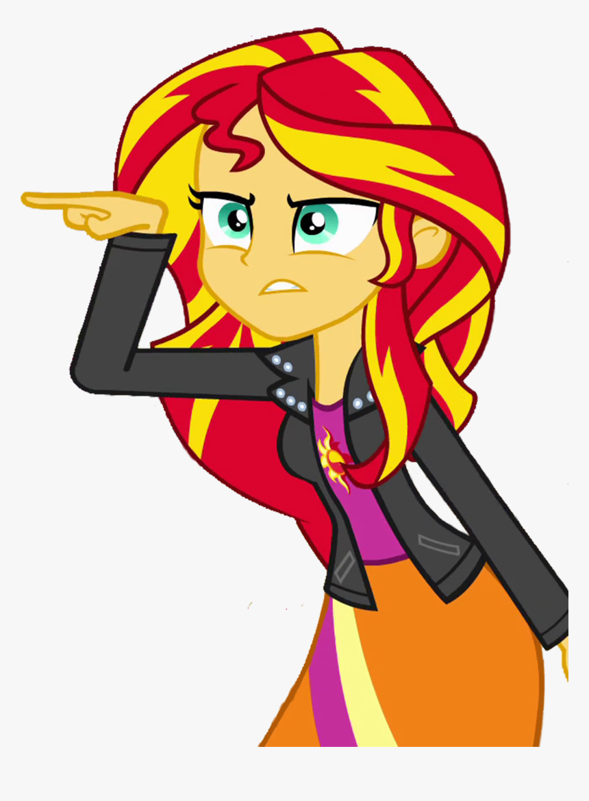 Transparent Pregnant Clipart - Mlp Eqg Sunset Shimmer, HD Png Download, Free Download