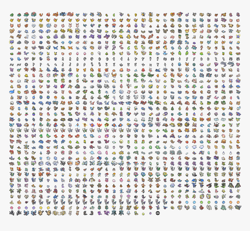 All Sun And Moon Pokemon, HD Png Download, Free Download
