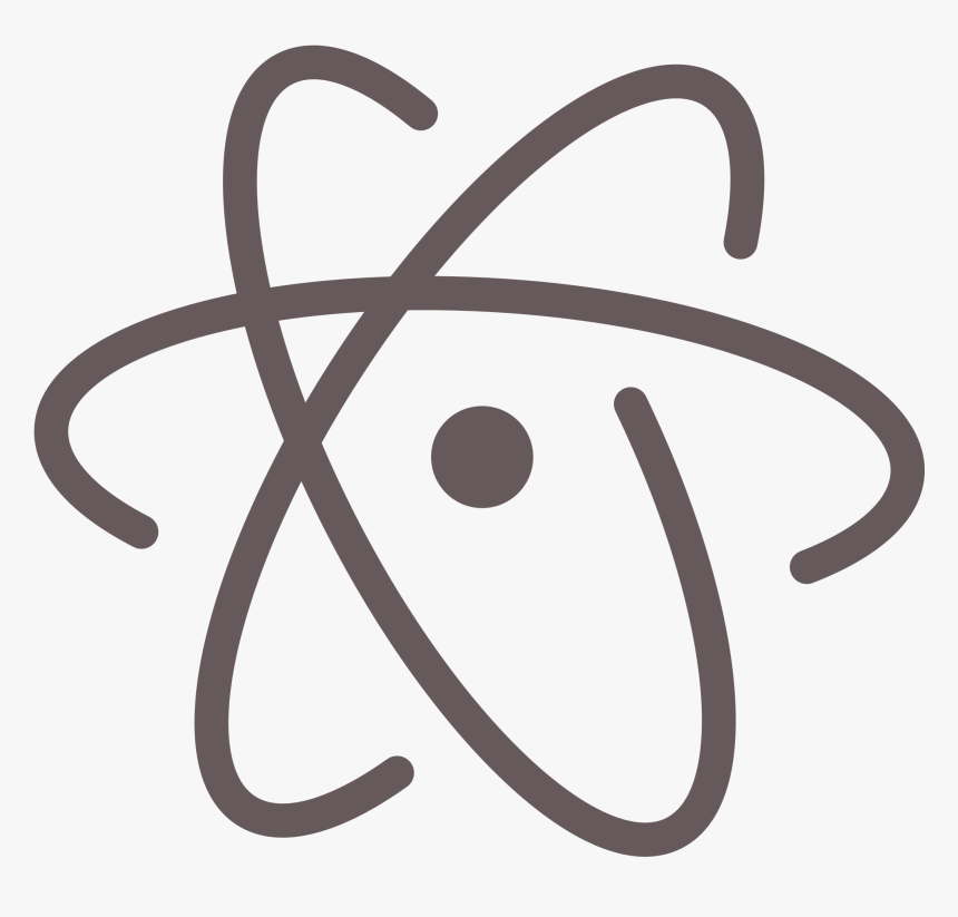 Atom Text Editor Logo, HD Png Download, Free Download