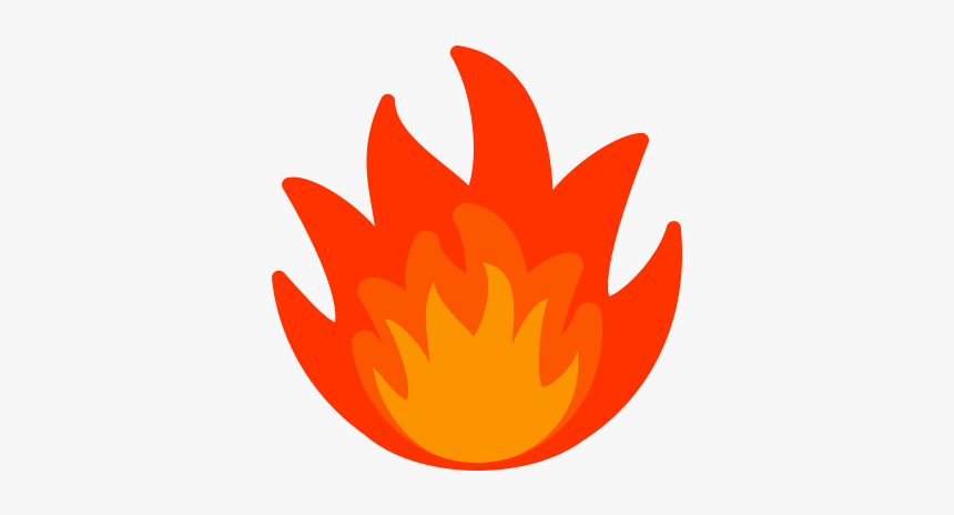 Realistic Fire Flames Clipart Free Clipart Image - Illustration, HD Png Download, Free Download