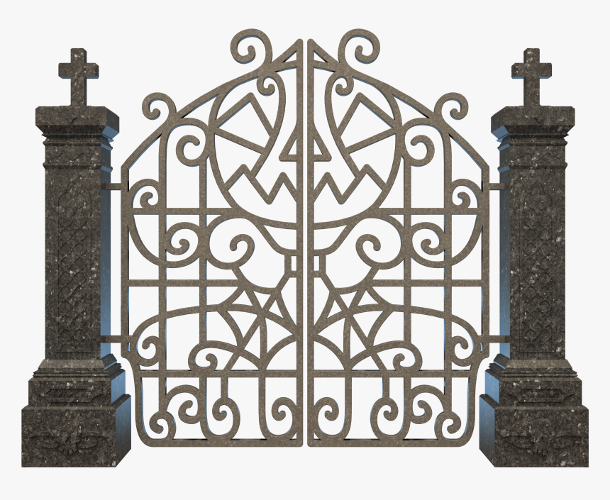 Collection Of Free Heavenly Drawing Gate Download On - Graveyard Gate Png, Transparent Png, Free Download
