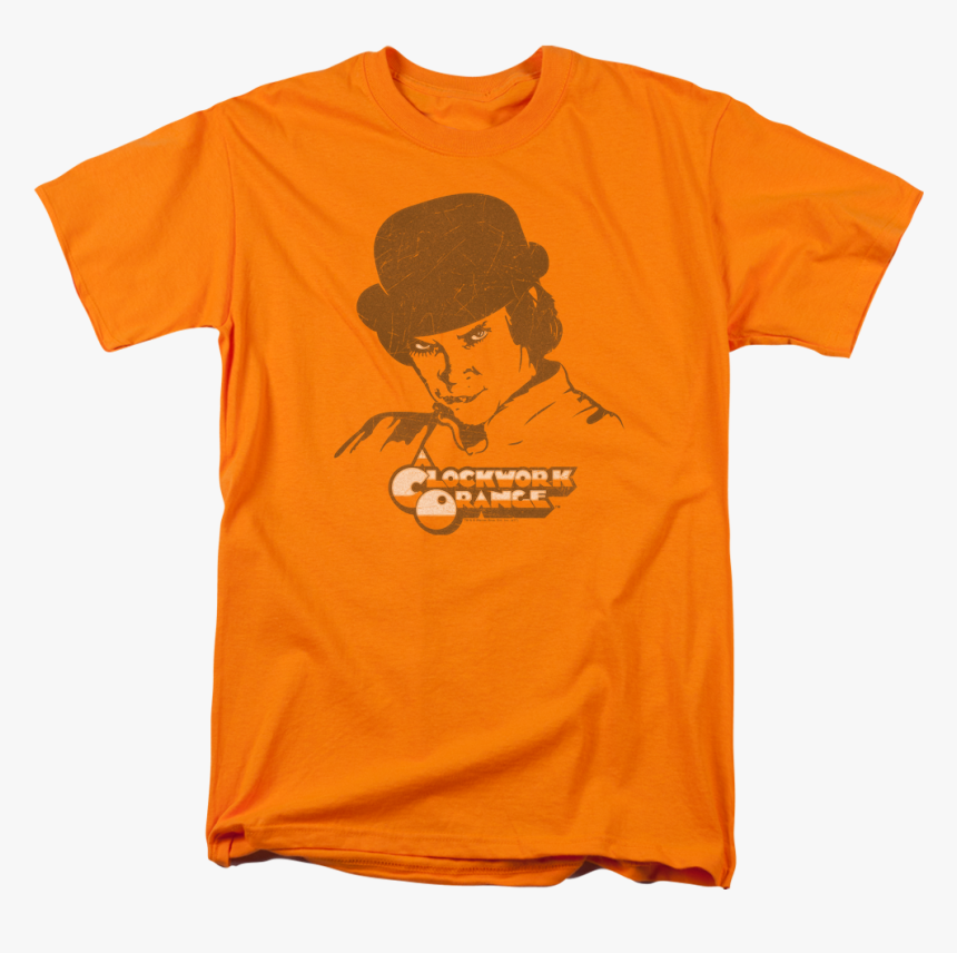 Distressed Clockwork Orange T-shirt - Clockwork Orange Shirt, HD Png ...