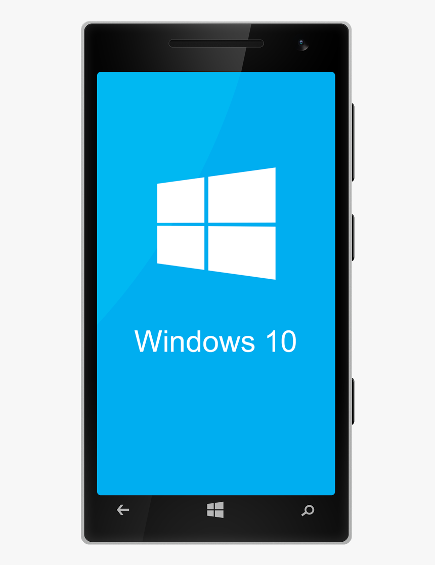 Windows 10 Mobile - Windows 10 Tablet Clipart, HD Png Download, Free Download
