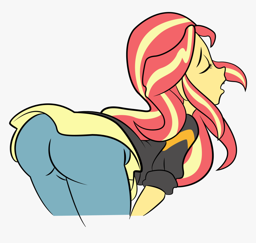 Sunset Shimmer My Little Pony - Mlp Equestria Girls Kiss, HD Png Download, Free Download