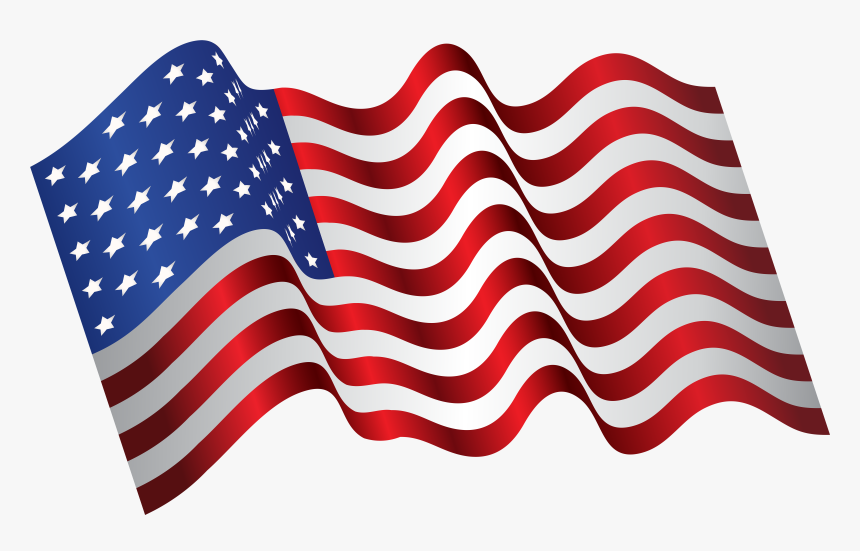 Waving American Flag Png - American Flag Waving Transparent, Png Download, Free Download