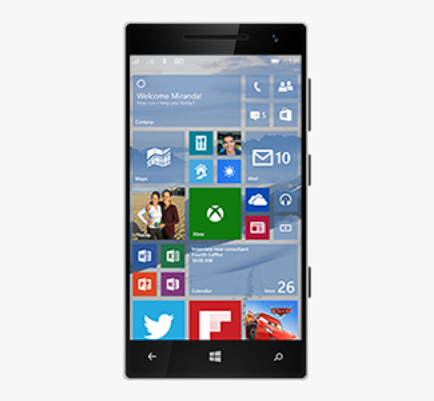 Microsoft Lumia 950 White, HD Png Download, Free Download