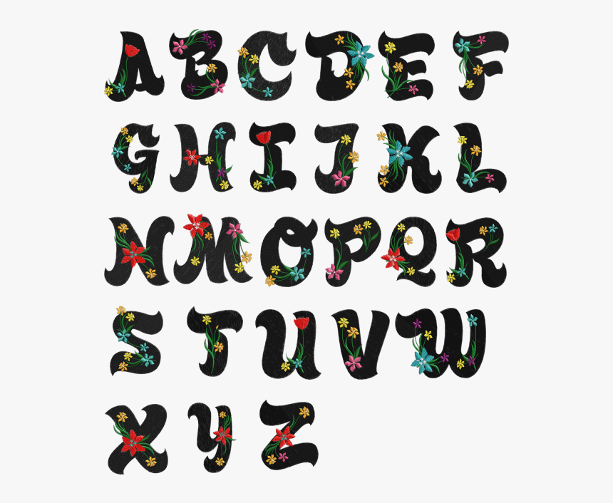 Clip Art Freestyle Alphabet On Letters - Alphabet Letters Graffiti, HD Png Download, Free Download