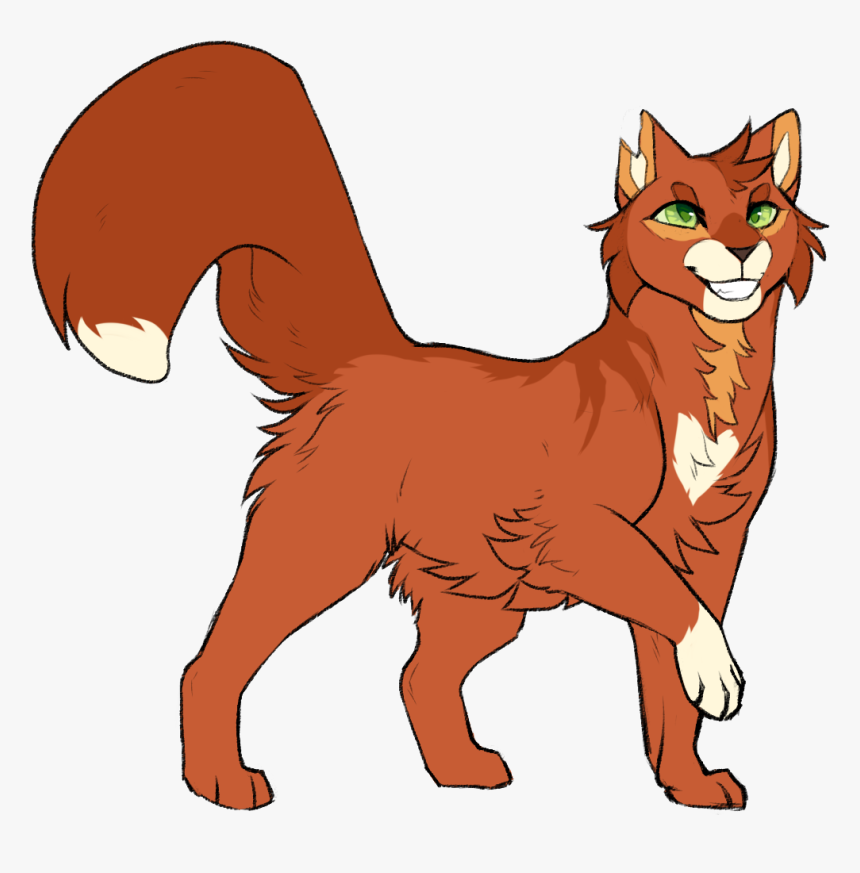 Transparent Screaming Cat Png - Warrior Cat Squirrelflight Transparent, Png Download, Free Download