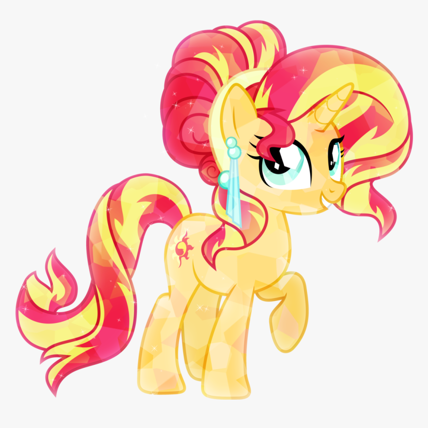 My Little Pony Sunset Shimmer Crystal, HD Png Download, Free Download