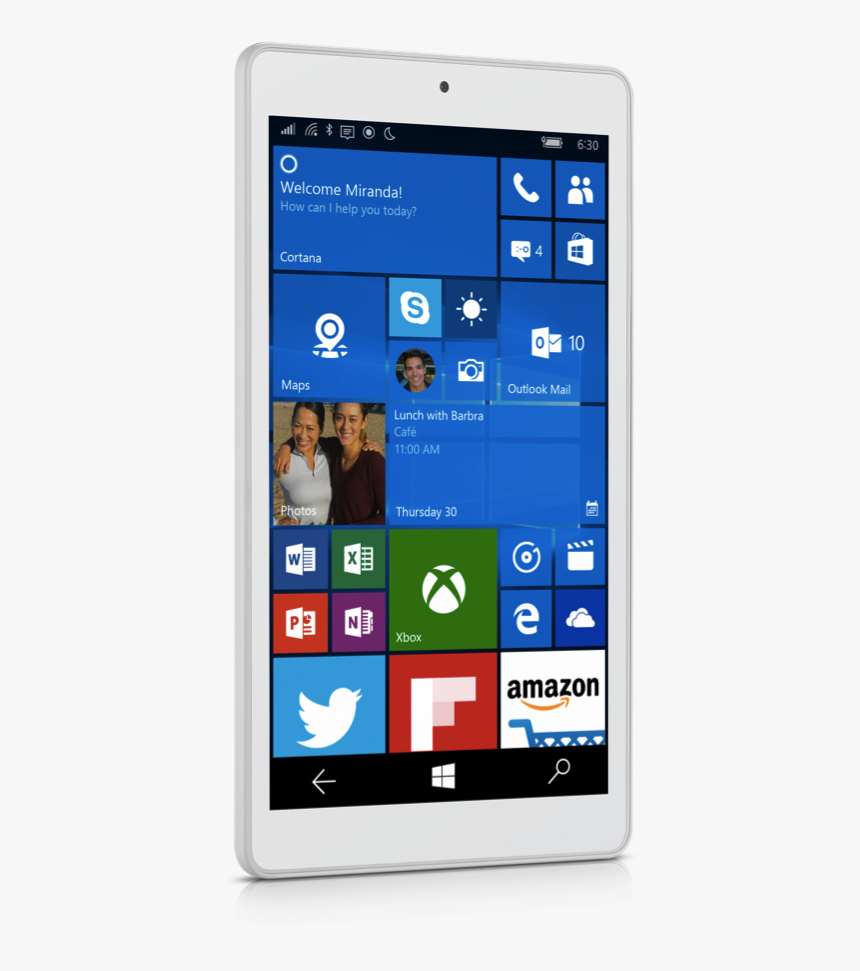 Alcatel Onetouch 8-inch Pixi 3 Tablet With Windows - Tablette Alcatel Pixi 3 8, HD Png Download, Free Download