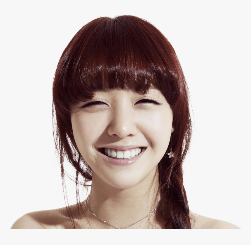Sticker Kikoojap Kpop Girls Day Minah Bonjour Salut - Bang Minah Eye Smile, HD Png Download, Free Download