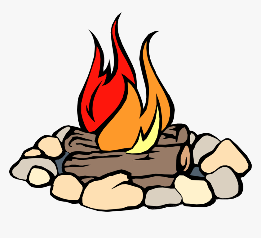 Clipart Fire - Clip Art Camp Fire, HD Png Download, Free Download