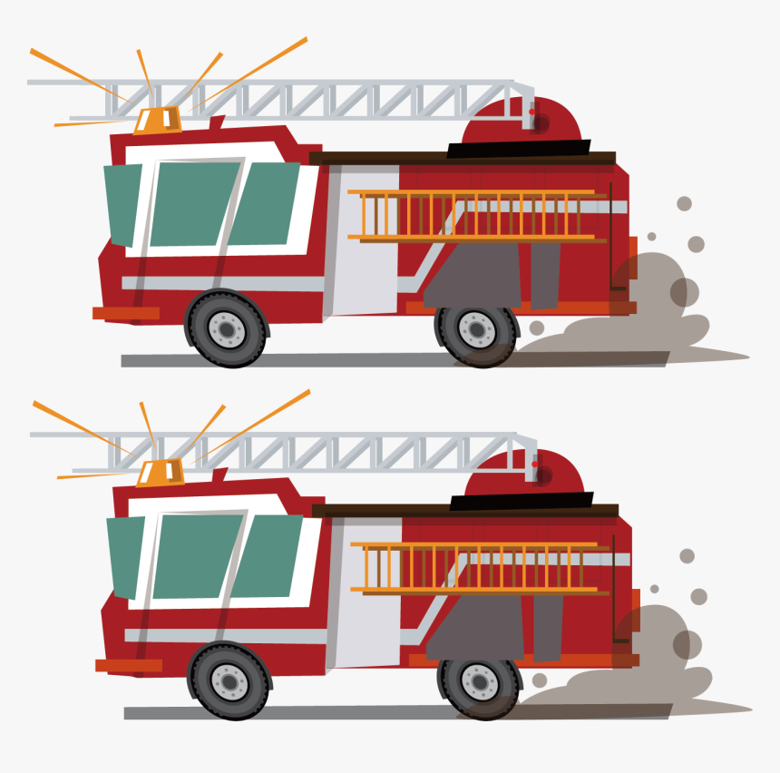 Fire Engine Car Fire Station - Gambar Mobil Pemadam Kebakaran, HD Png Download, Free Download