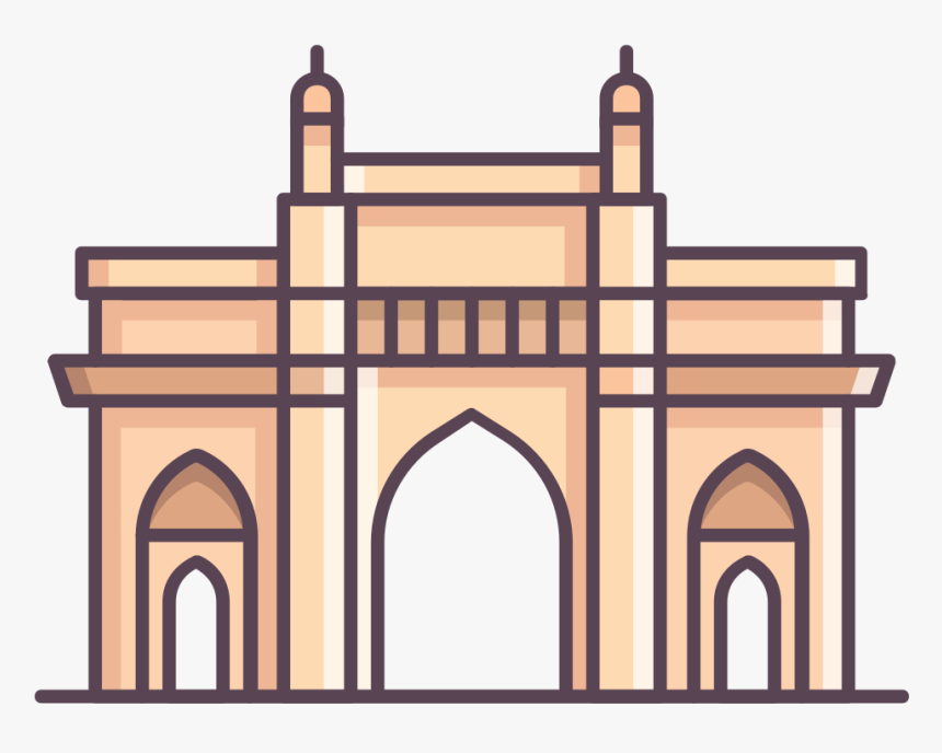 Transparent Heaven Gates Png - Gateway Of India Icon, Png Download, Free Download