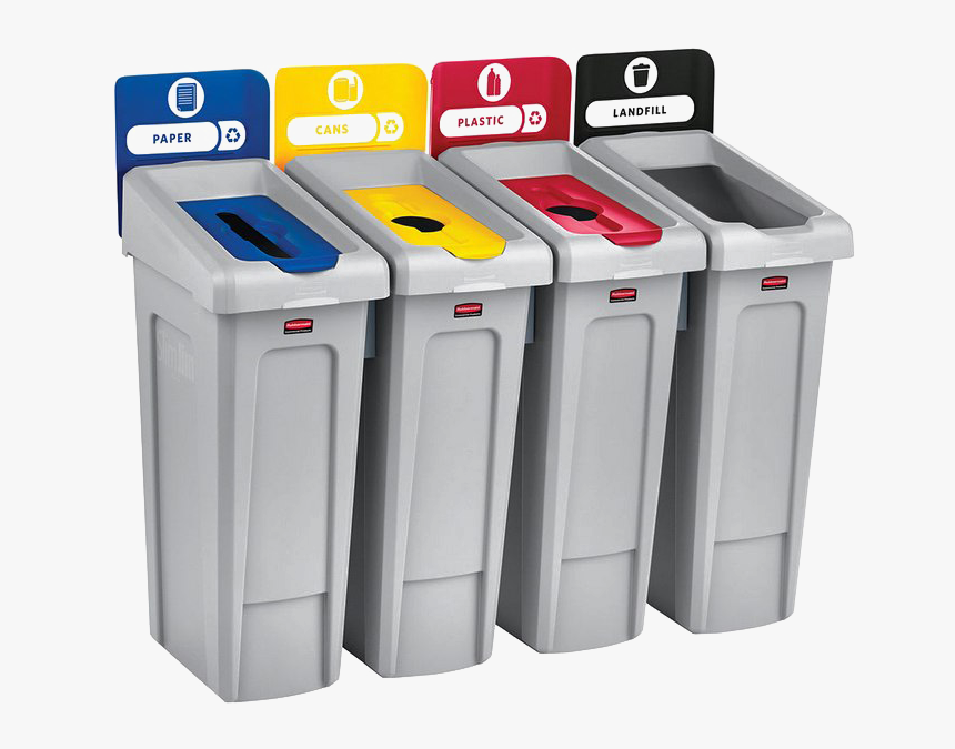 Recycle Bin Png Transparent Image - Rubbermaid 2007919, Png Download, Free Download