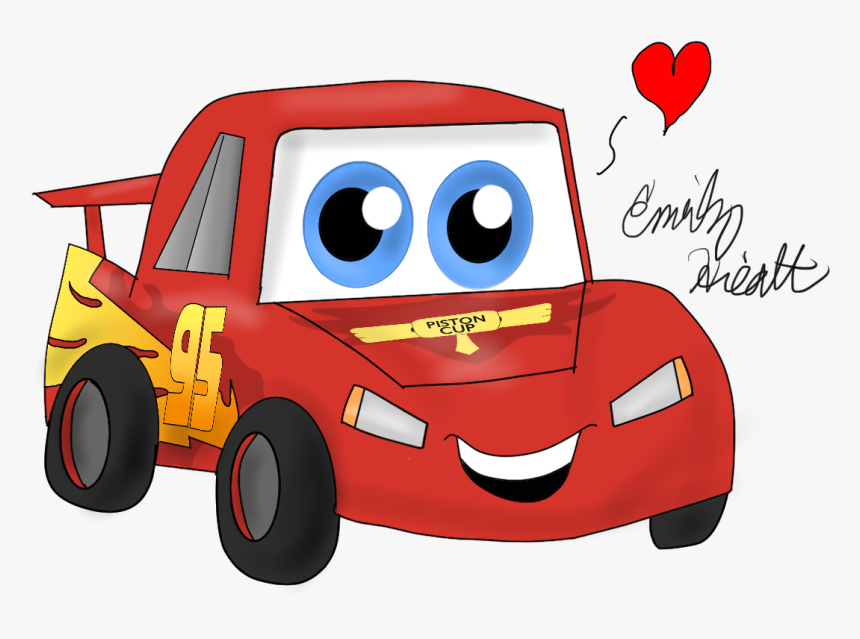 Lightning Mcqueen Clip Art - Dibujo Del Rayo Mcqueen, HD Png Download, Free Download