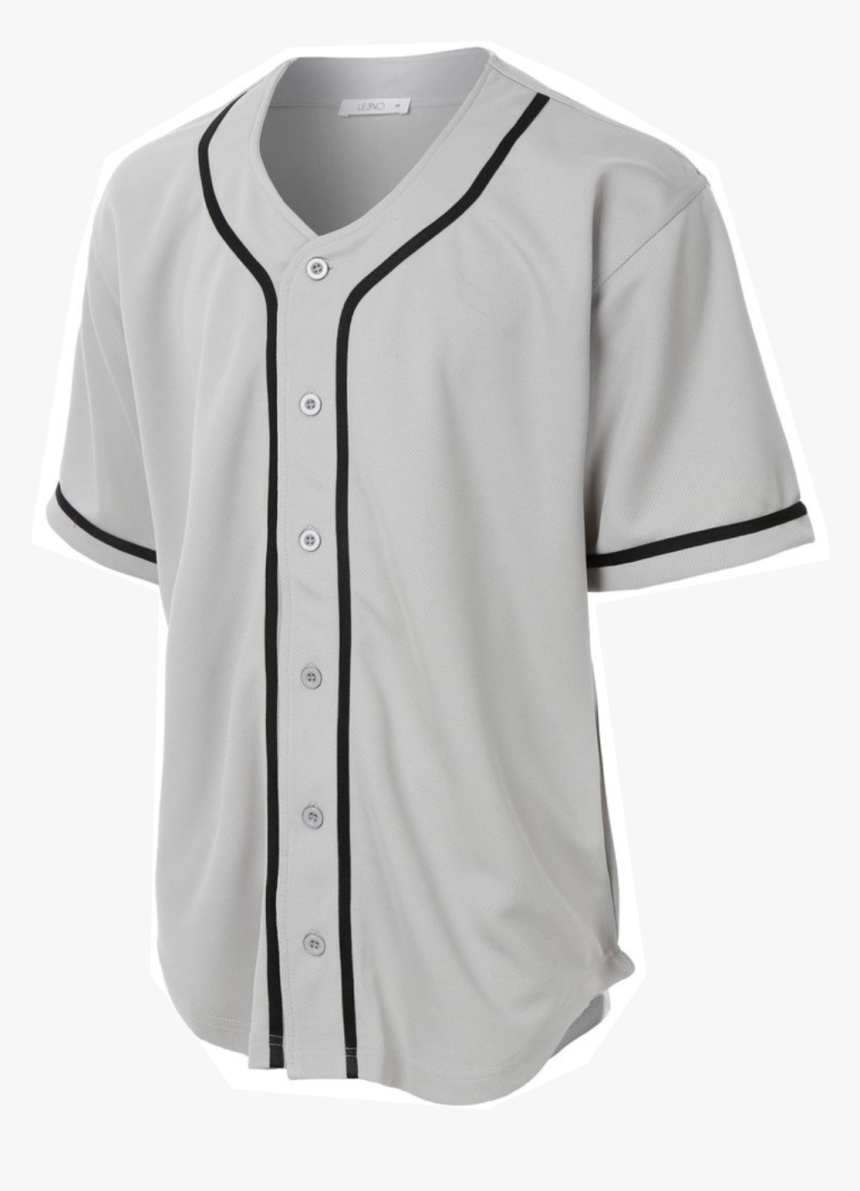 Baseball Jersey Grey, HD Png Download, Free Download