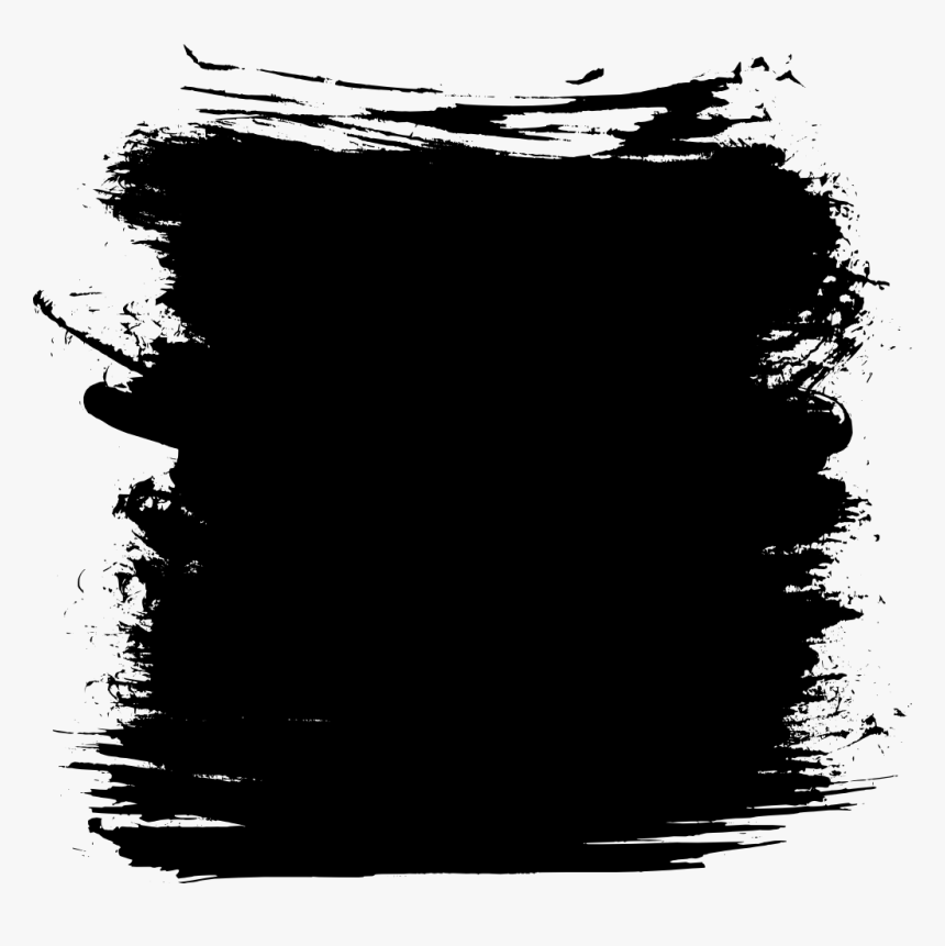 Transparent Brush Stroke Png - Grunge Square Png, Png Download, Free Download