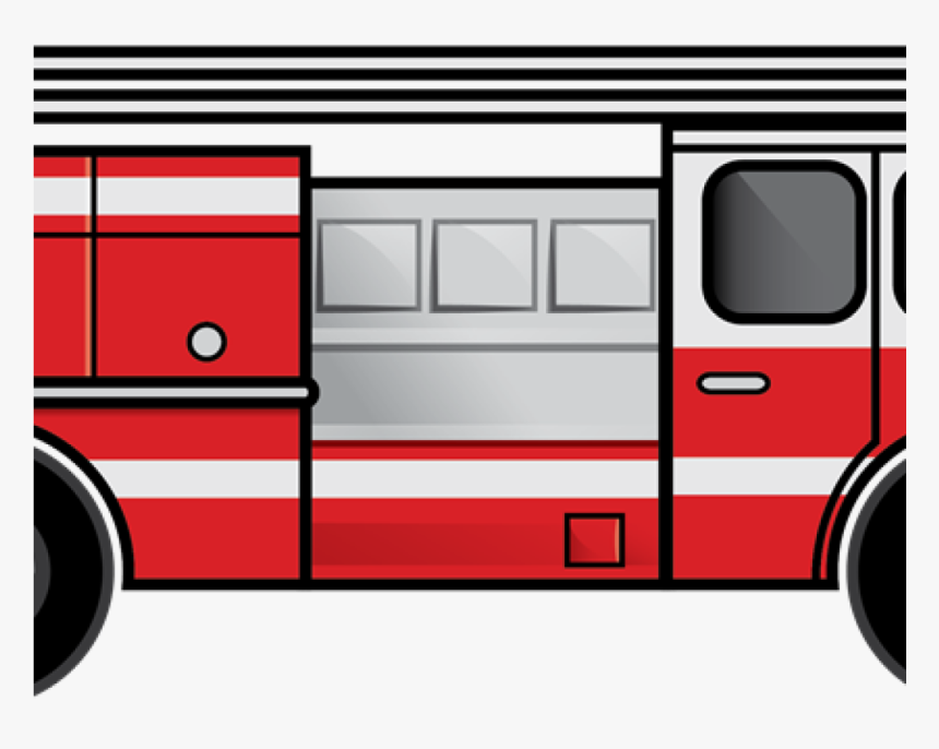 Firetruck Clipart Tree Clipart - Fire Truck Clipart, HD Png Download, Free Download