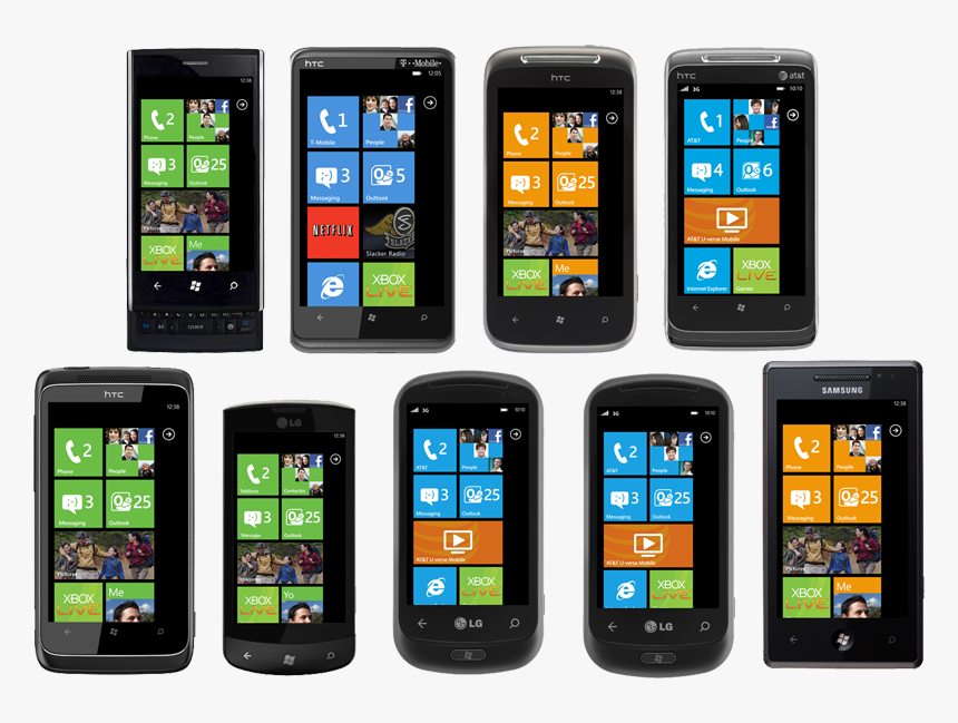 Windows Phone 7, HD Png Download, Free Download