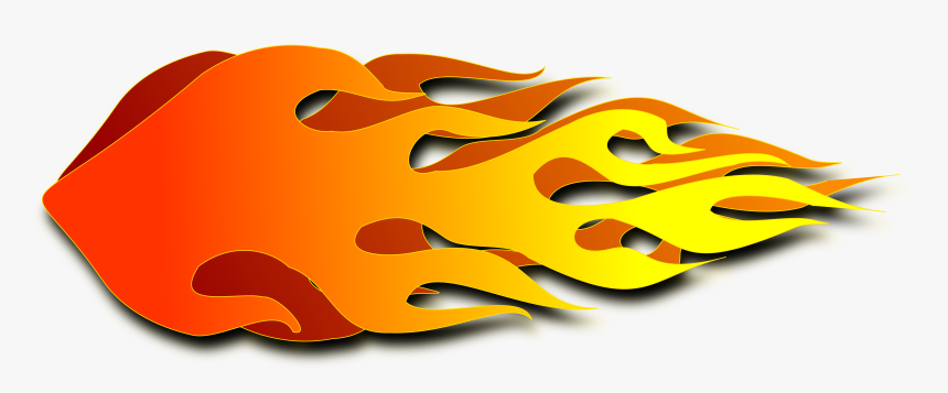 Flames Clipart Race Car - Flame Clip Art, HD Png Download, Free Download