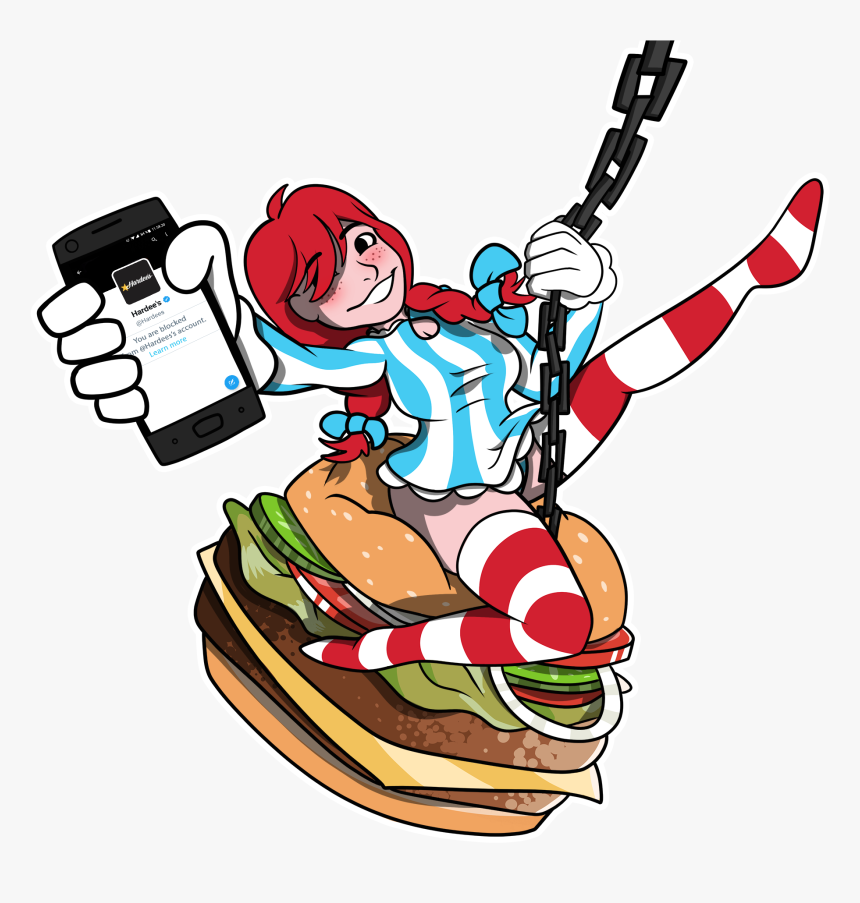 Wendy's Lol They Blocked Us, HD Png Download, Free Download