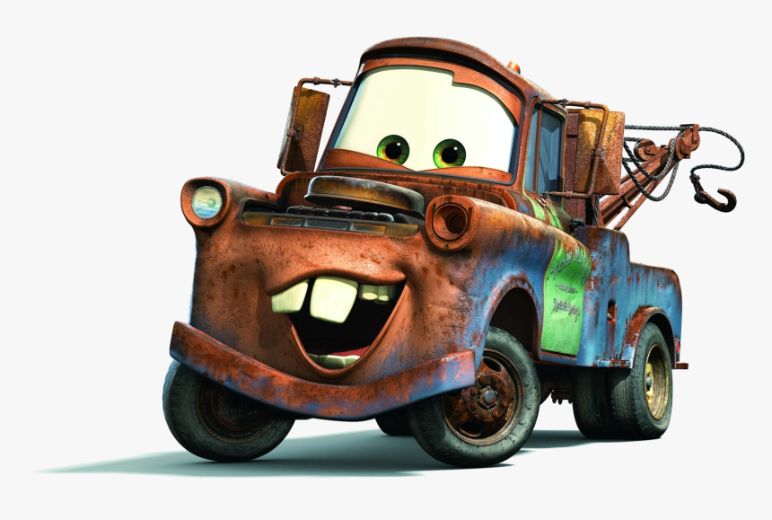 Mater Drawing Transparent Png Clipart Free Download - Cars Movie White Background, Png Download, Free Download