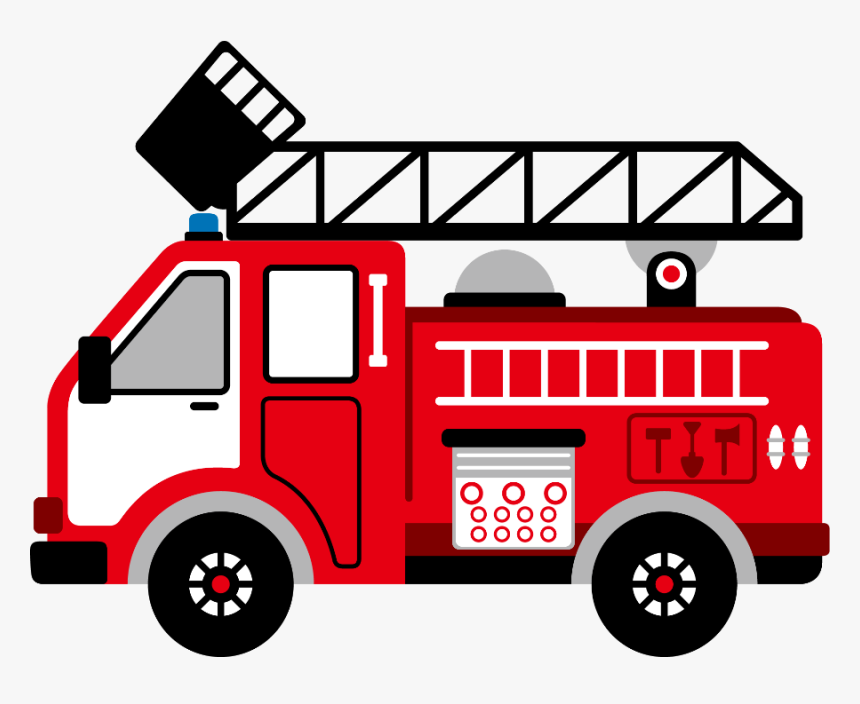 Transparent Fireman Clipart - Firefighter Car Clipart, HD Png Download, Free Download