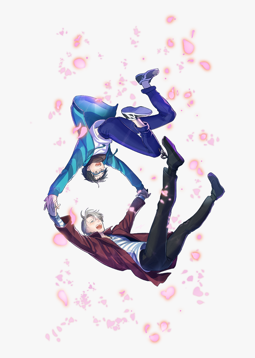 Yuri On Ice- Victor Nikiforov And Yuri Katsuki - Yuri On Ice Background Phone, HD Png Download, Free Download