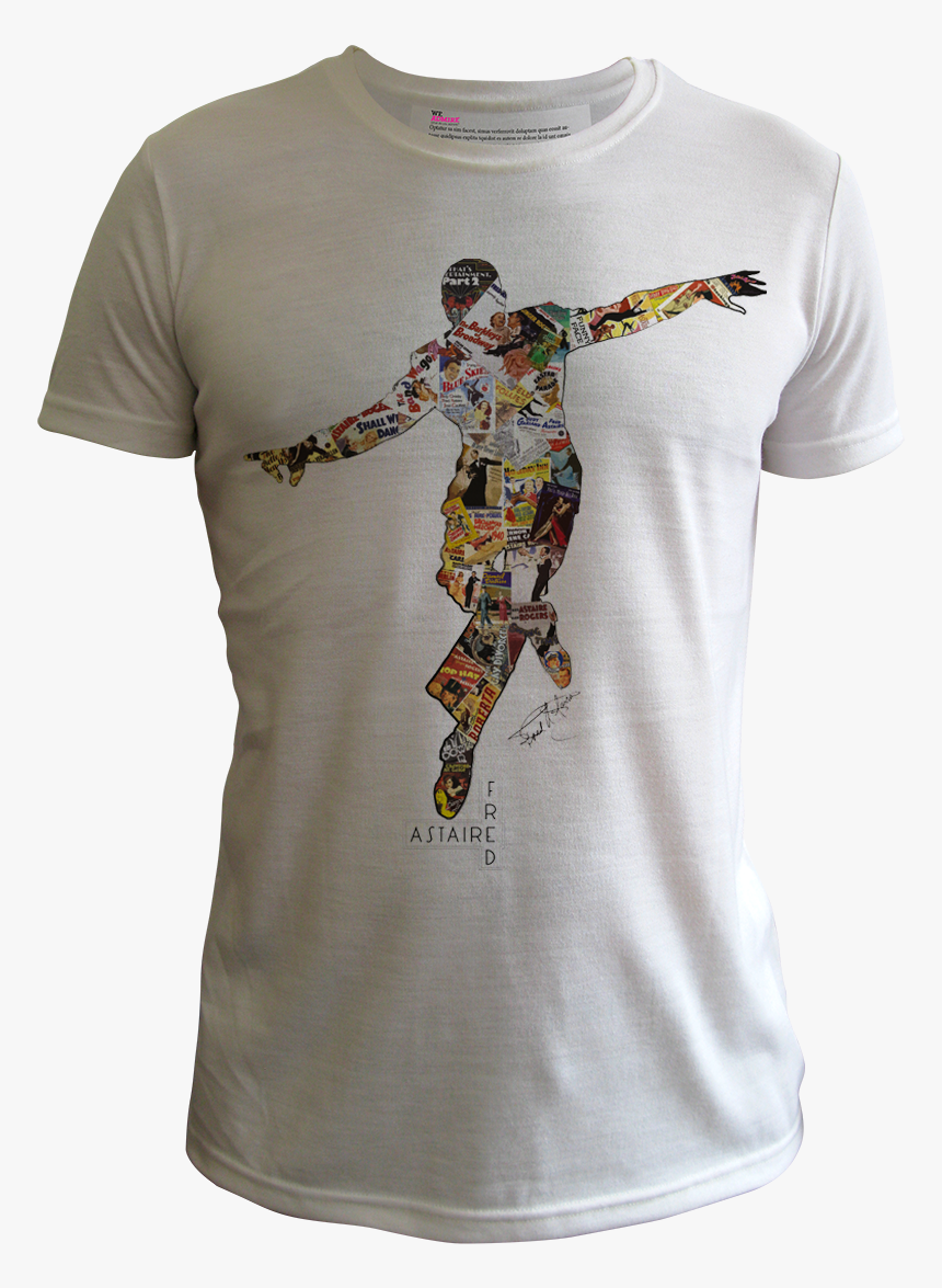 Fred Astaire Posters Men White - T Shirt 9 Darter, HD Png Download, Free Download