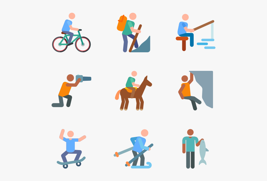 Adventure Human Pictograms, HD Png Download, Free Download
