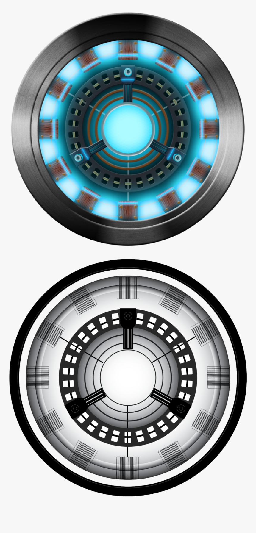 Iron Man Arc Reactor Image-01 - Proof That Ironman Has A Heart, HD Png Download, Free Download