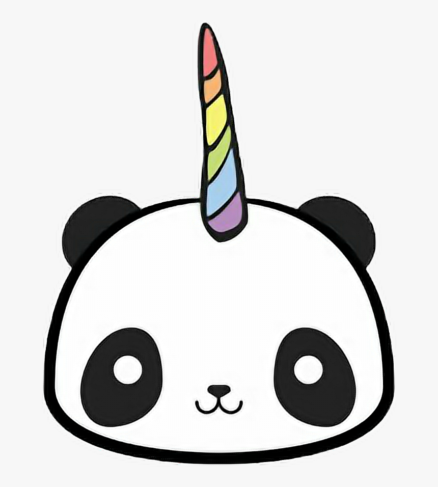 Drawing Unicorns Panda Kawaii Pandacorn Hd Png Download Kindpng