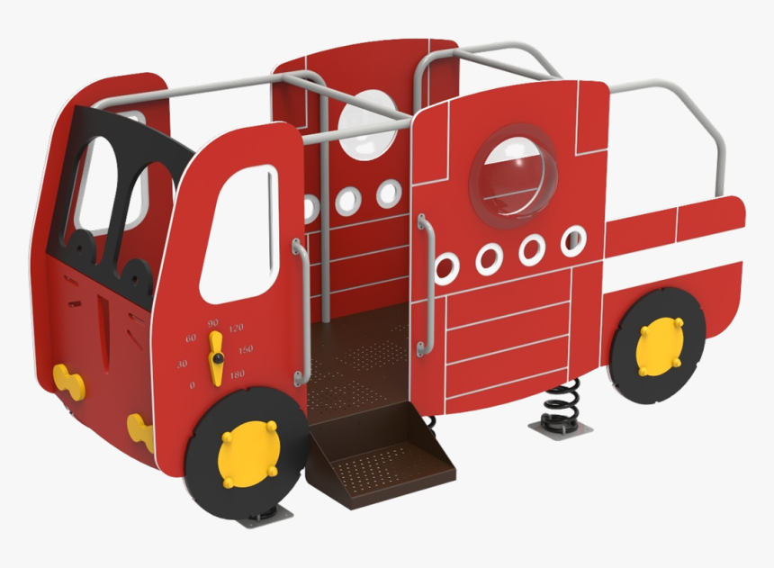 Ups-4016 Fire Truck - Toy Vehicle, HD Png Download, Free Download