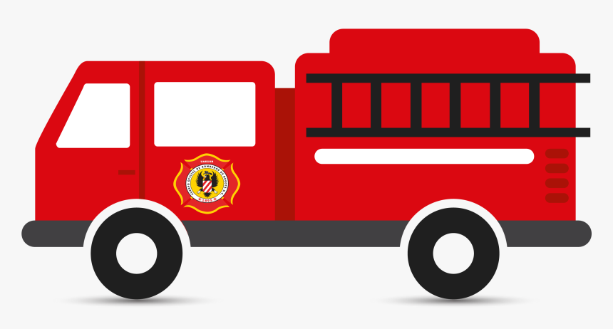 Car Fire Engine Firefighter - Fire Truck Svg Free, HD Png Download, Free Download