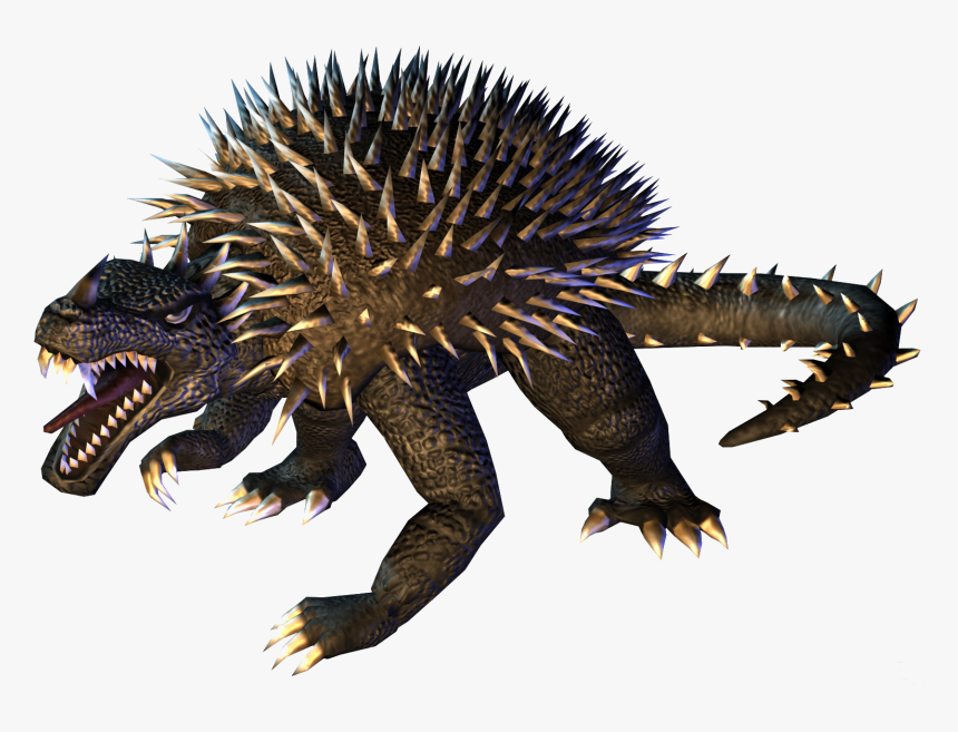 Atari Godzilla Wiki - Godzilla Unleashed Anguirus Godzilla Png, Transparent Png, Free Download