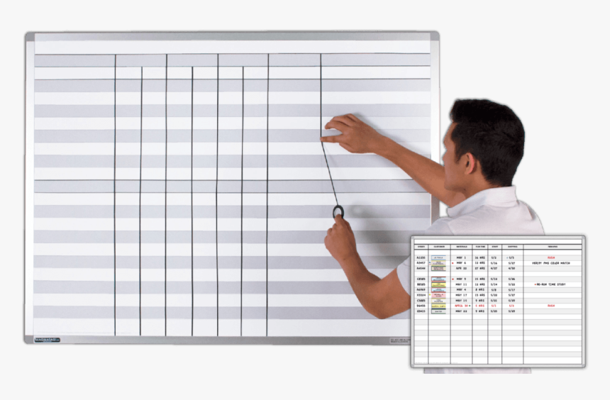 Dry Erase Board With Columns, HD Png Download, Free Download