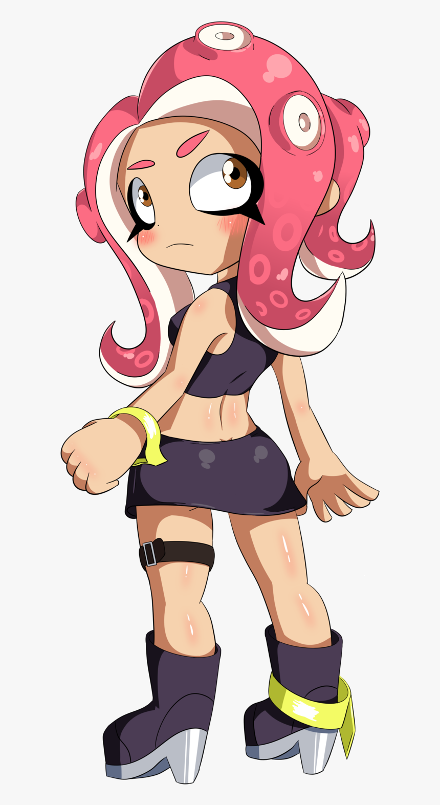 Splatoon 2 Octo Expansion Fanart Nude, HD Png Download, Free Download