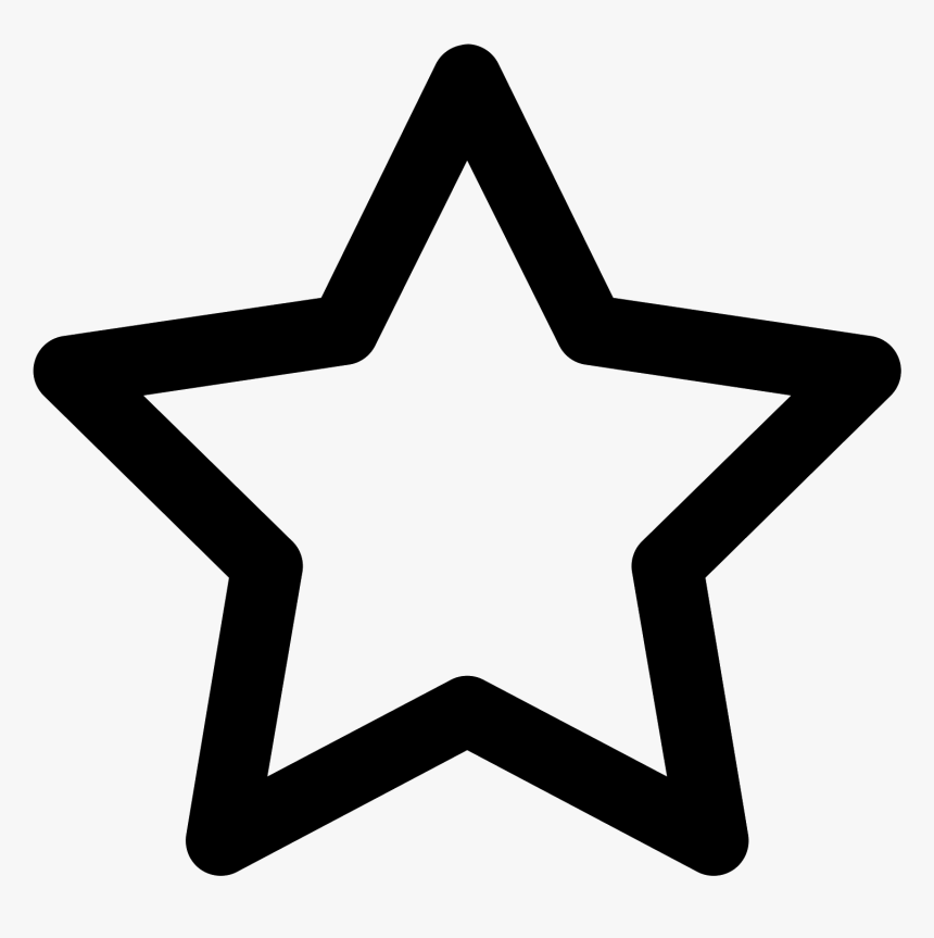 Black Star Png - Red Star, Transparent Png, Free Download