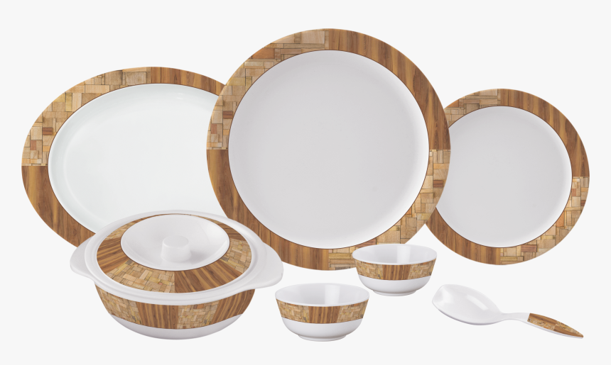 31 Pc Rnd Dinner Set - Plywood, HD Png Download, Free Download