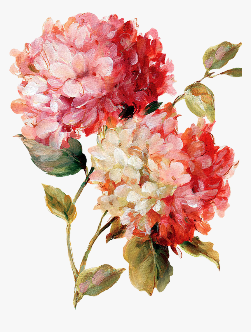 Transparent Floral Png - Watercolors Flower Painting Png, Png Download, Free Download