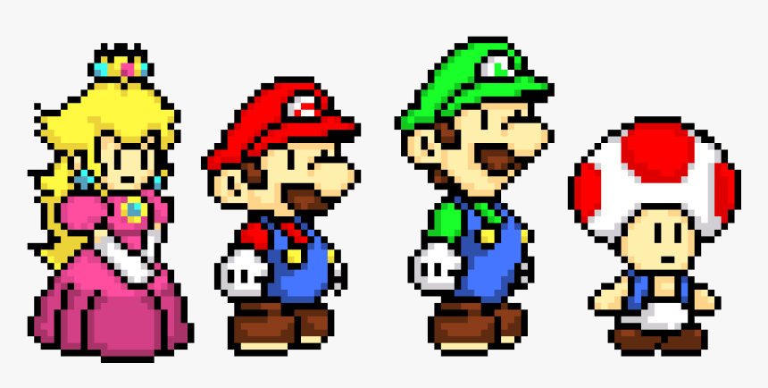 Paper Mario Pixel Art, HD Png Download, Free Download