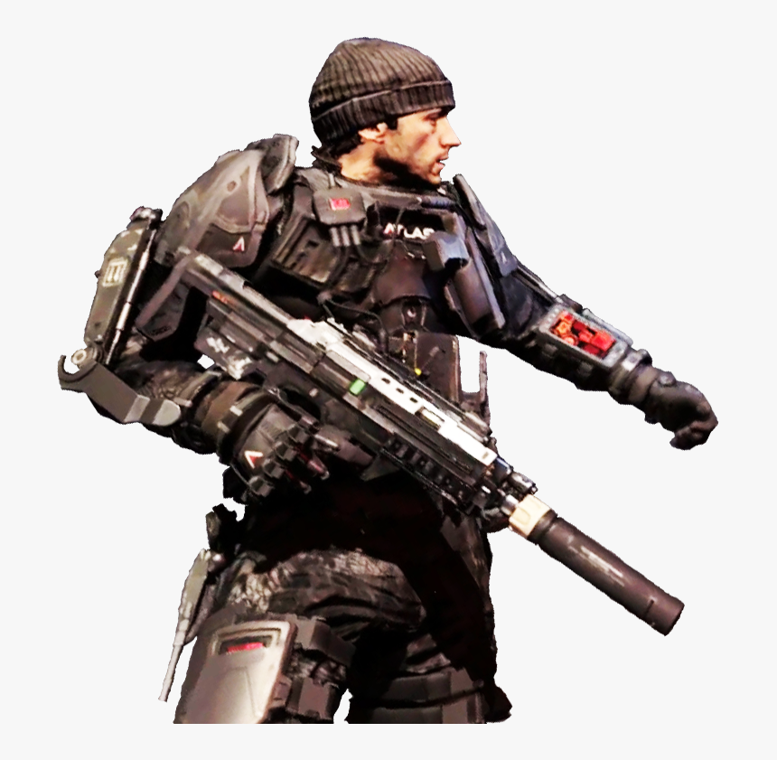 Call Of Duty Advanced Warfare Render - Soldier, HD Png Download, Free Download