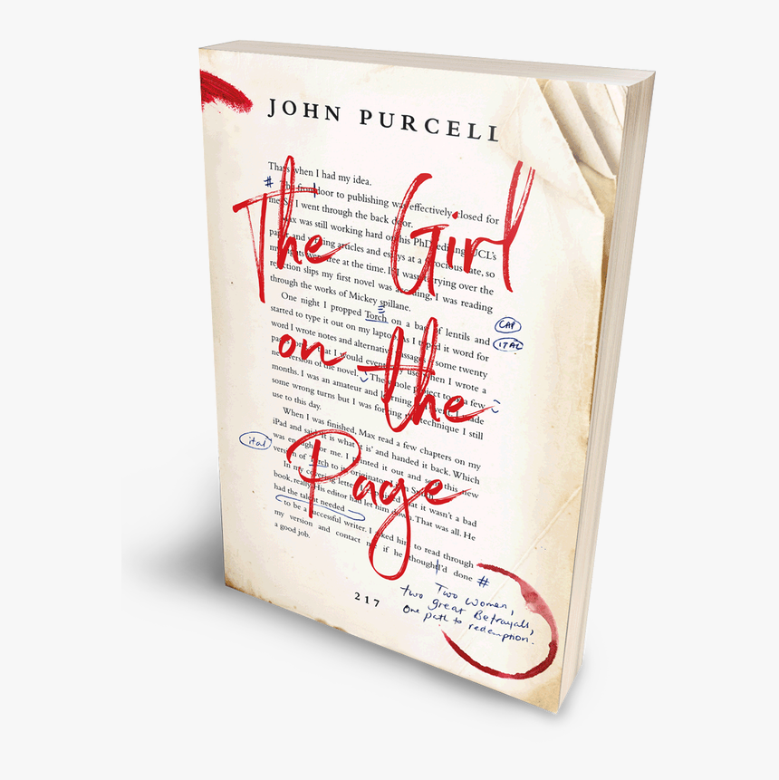 The Girl On The Page By John Purcell - John Purcell Girl On The Page, HD Png Download, Free Download