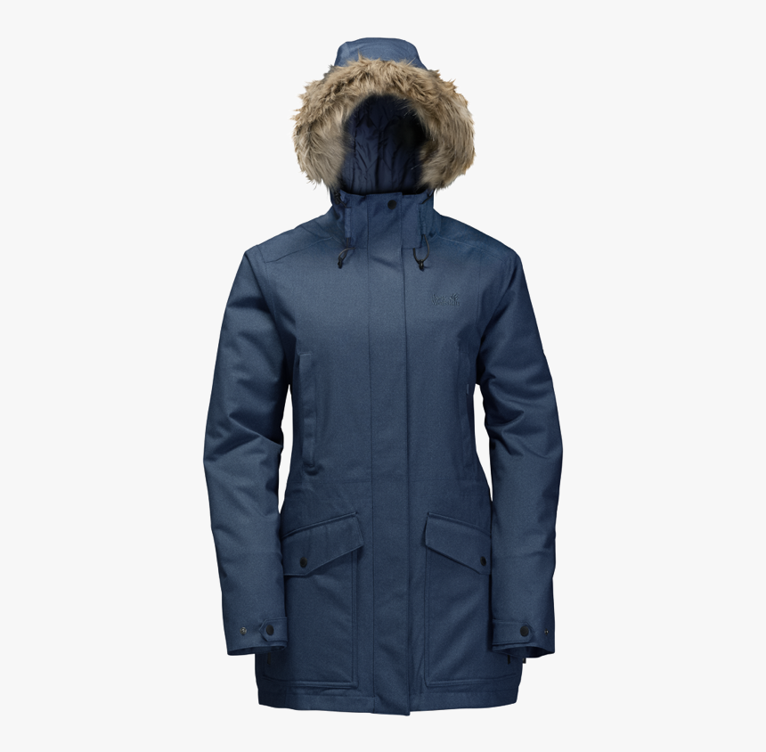 Jack Wolfskin Women"s Coastal Range Parka - Coat, HD Png Download, Free Download