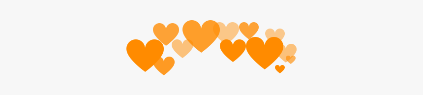 Booth Hearts Png Orange, Transparent Png, Free Download